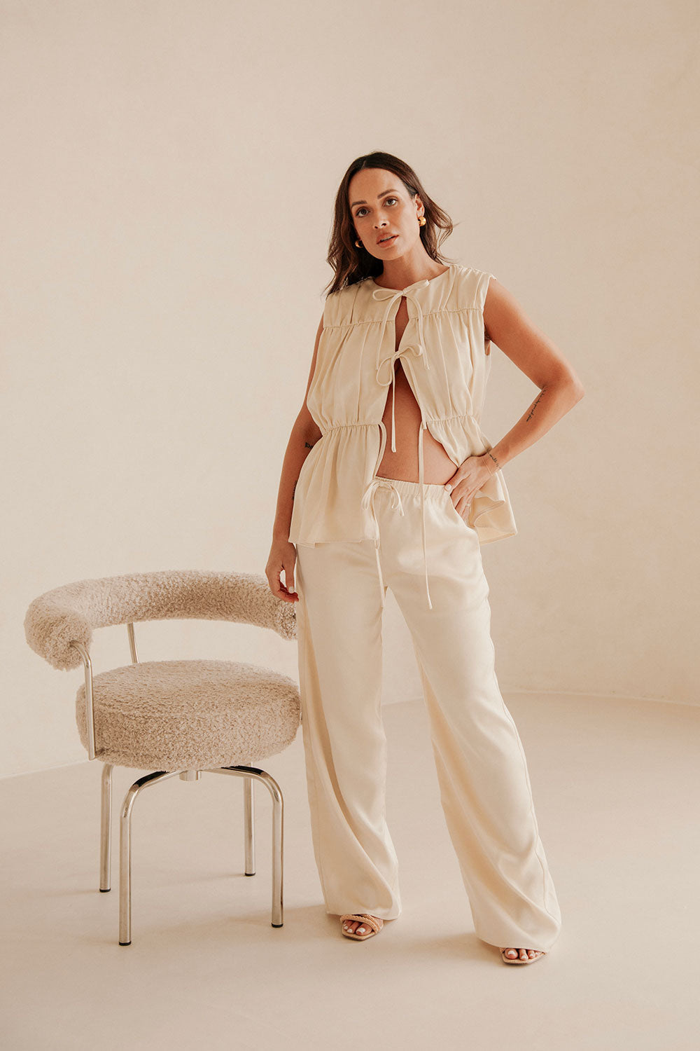 Conjunto Juliette - Bege