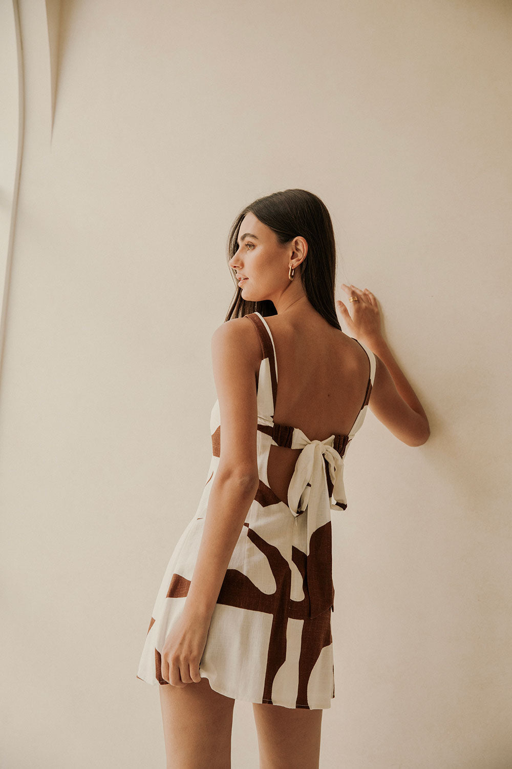 Vestido Ellis - Chocolate Sunroom