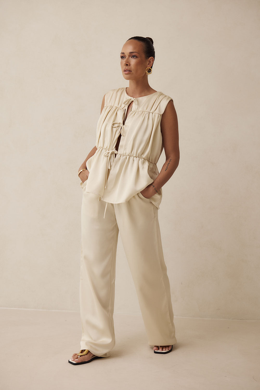 Conjunto Juliette - Bege