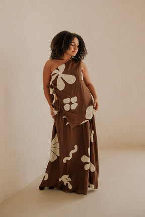 Vestido Lessi - Galene Marrom